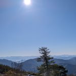 高嶺山からの朝の風景です。
